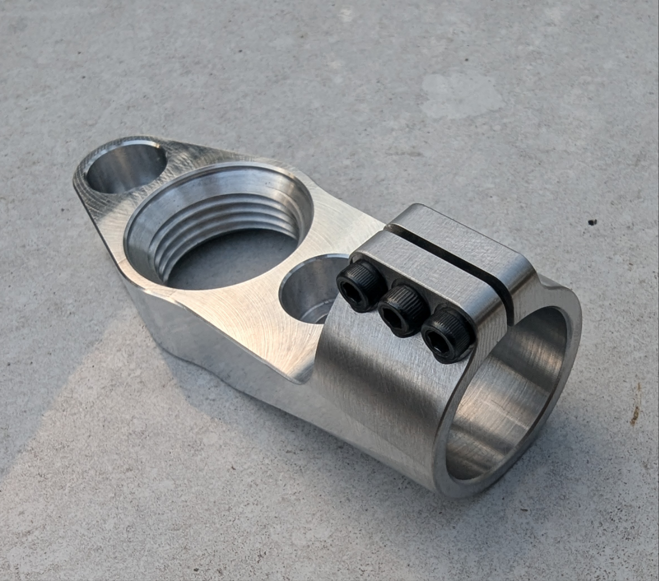 Ultra Light Clamp on Mid Frame Turbo Mount