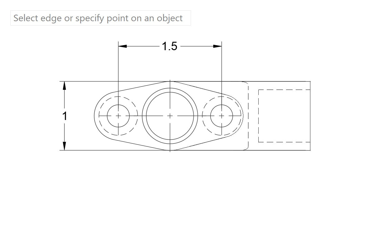 Extra Small Frame Turbo Oil Drain Mount