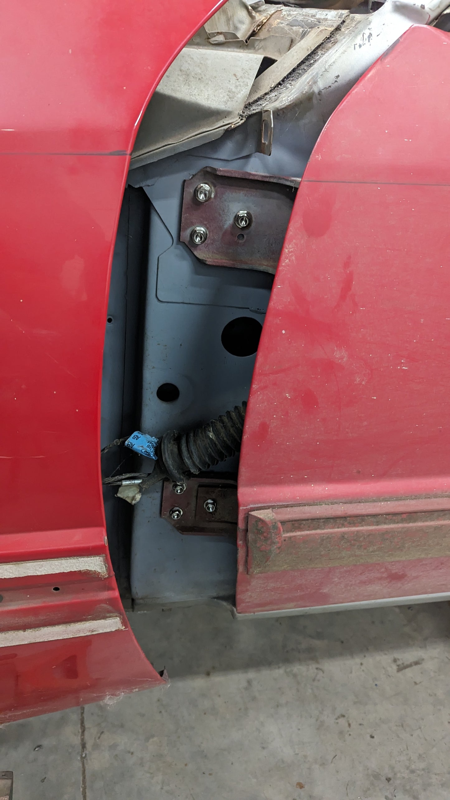 Fox Body Mustang Door Mounting Plates