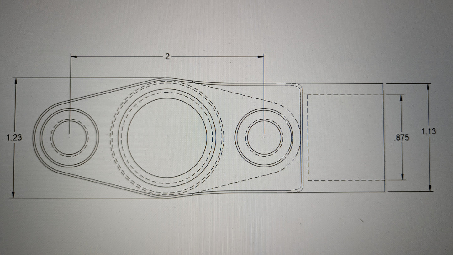 Small Frame Turbo Oil Drain Mount