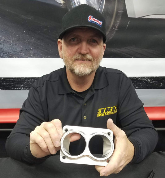 Parker Speed T6 Dual 2.5" Tube Divided Turbo Flange