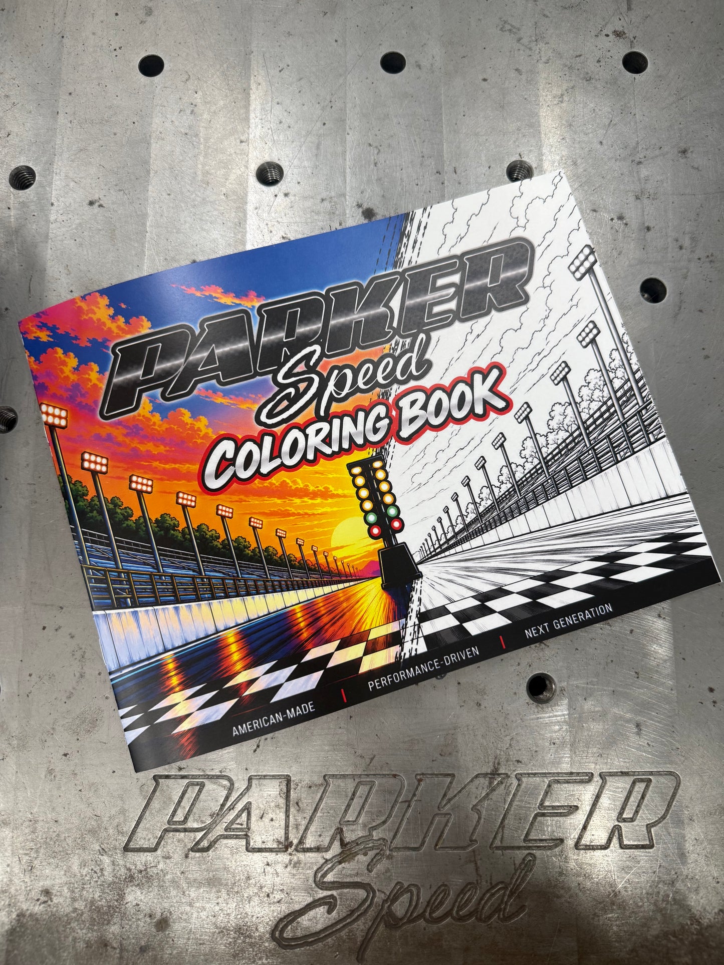 Parker Speed Coloring Book