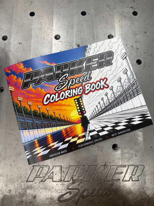 Parker Speed Coloring Book