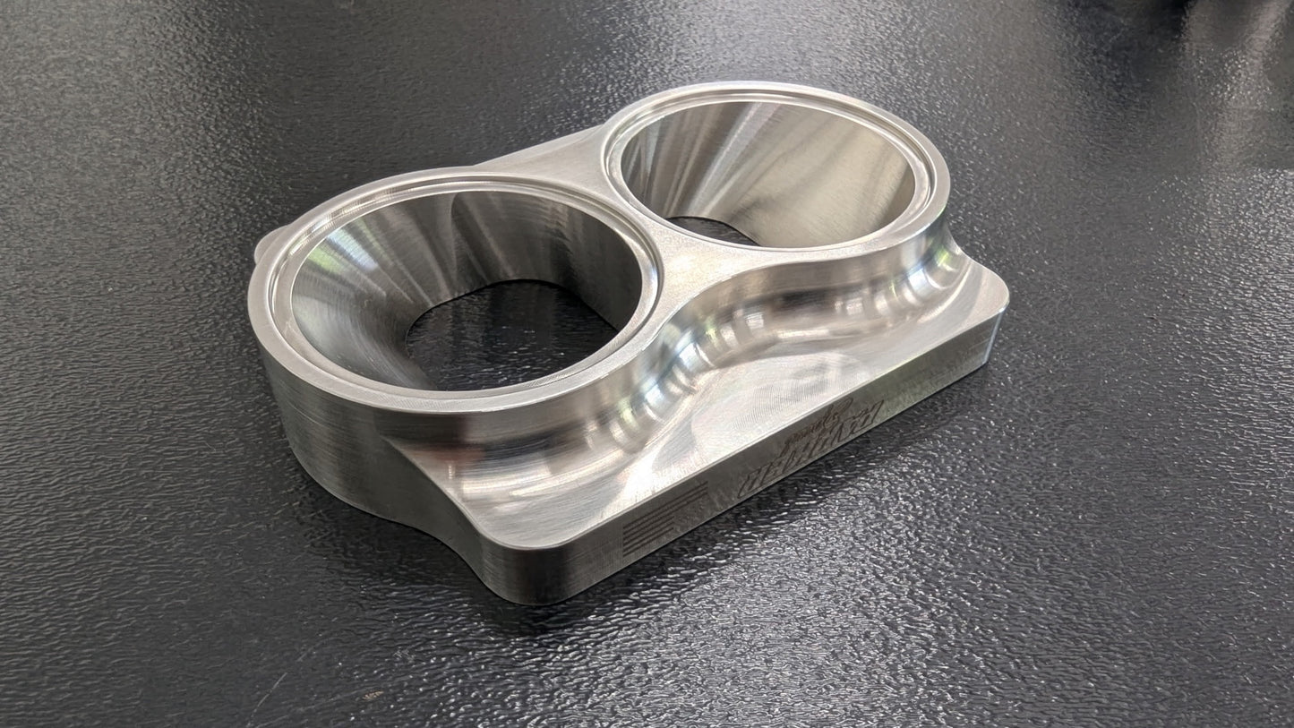 T4 Dual 2" Sch 10 Pipe Turbo Flange