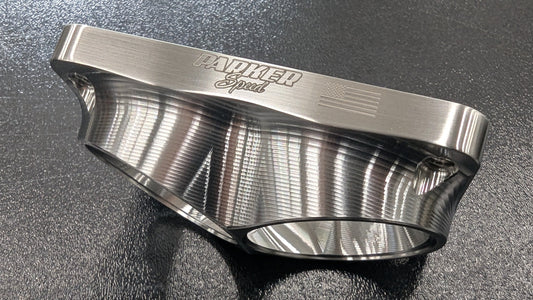 Parker Speed Canted T6 Dual 2.5" Tube Open Turbo Flange