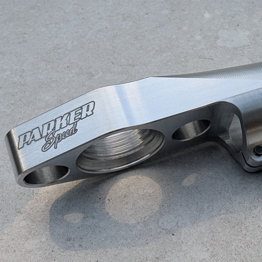 Ultra Light Clamp on Large Frame Turbo Oil Drain Mount