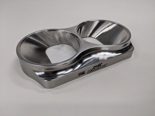 Parker Speed T6 Dual 3 inch divided turbo flange CNC machined from stainless steel