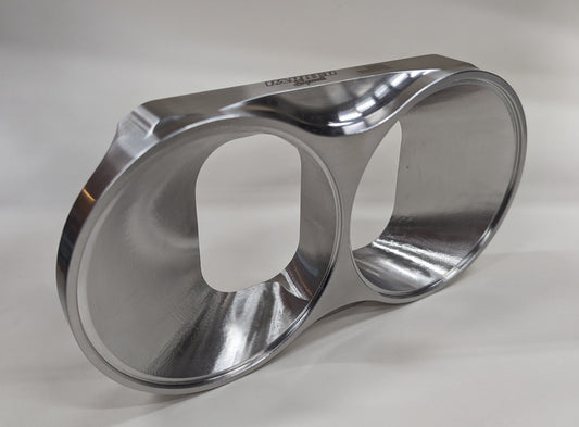 Parker Speed T6 Dual 3.5 inch divided turbo flange CNC machined for high performance turbo systems